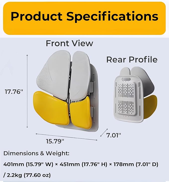 Back support pillow
