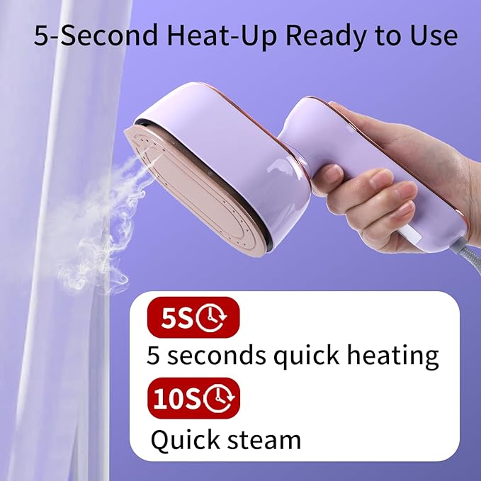 Portable Handheld Steamer Iron (1000W)