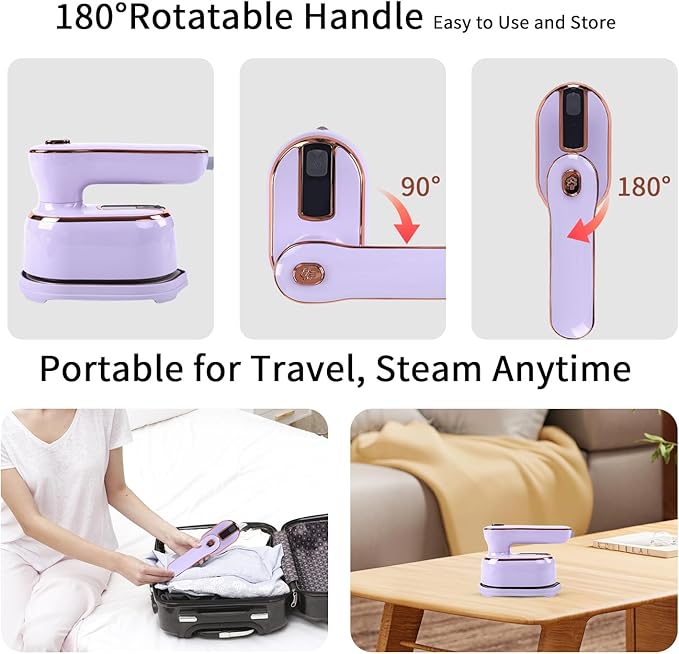 Portable Handheld Steamer Iron (1000W)
