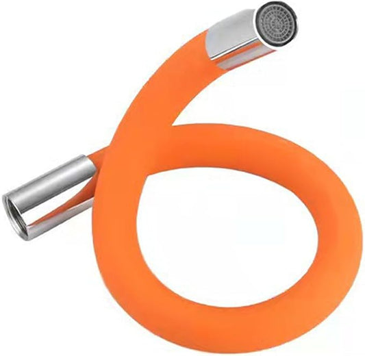Flexible faucet extension tube